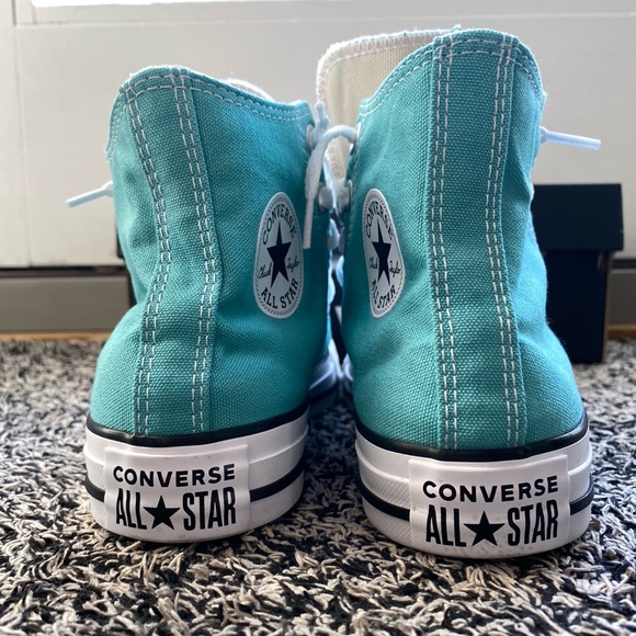 Women’s Converse Archive Green High-Top Sneakers Size 5 - Picture 3 of 9